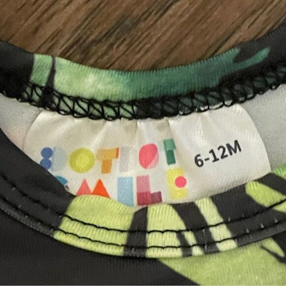 Dot Dot Smile 2 Twirl Holiday Dresses Red White Green Black Size 6-12 Months - Picture 6 of 10